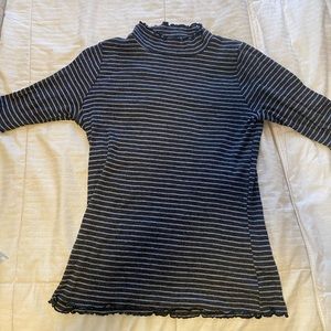 Anthropologie Half Sleeve Turtleneck